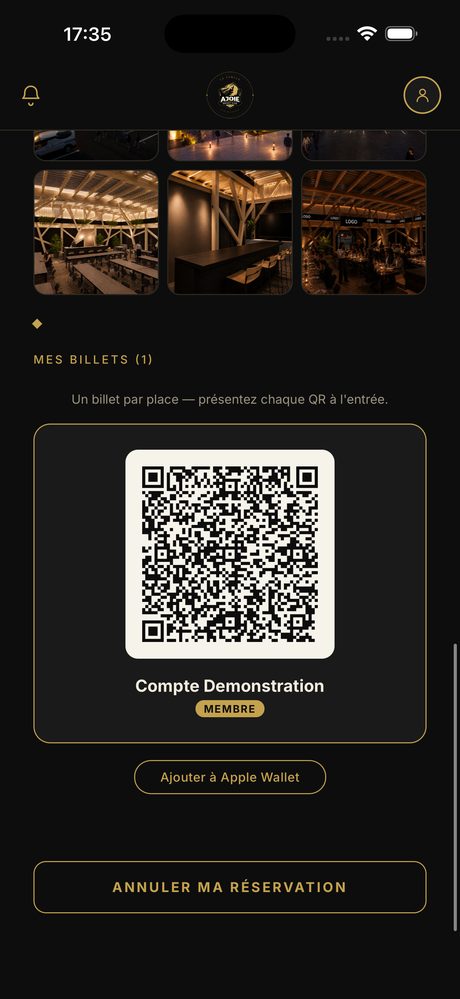 Billet & QR